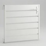 Cancello Pedonale Bianco in PVC su Misura telaio in Alluminio